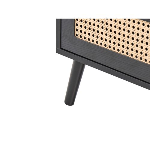 Commode à 4 Tiroirs Moura Noir