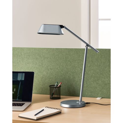 Lampe De Bureau LED Leonis Avec Variateur Gris