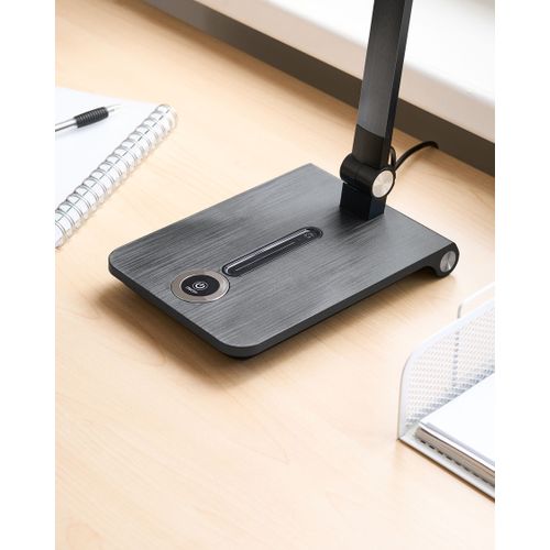 Lampe De Bureau LED Aquila Avec Variateur Gris