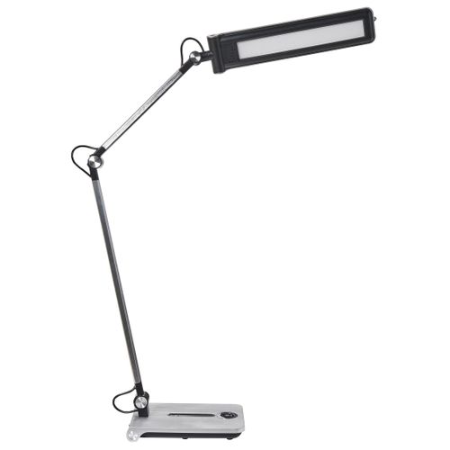 Lampe De Bureau LED Aquila Avec Variateur Argenté