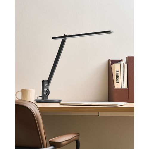 Lampe De Bureau LED Cetus Avec Variateur Gris