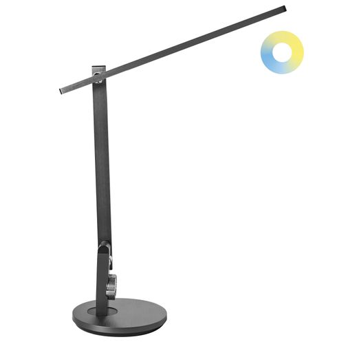 Lampe De Bureau LED Cetus Avec Variateur Gris