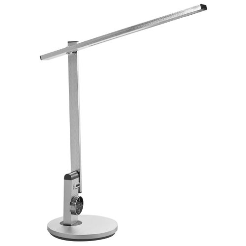 Lampe De Bureau LED Cetus Avec Variateur Argenté