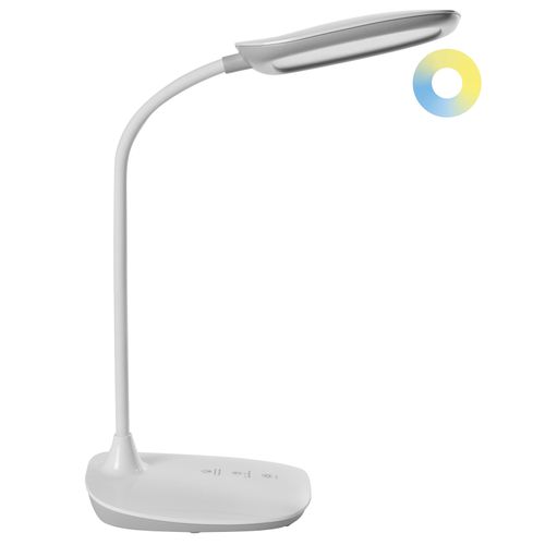 Lampe De Bureau LED Hydra Avec Variateur Blanc