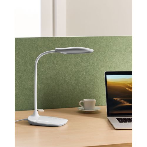 Lampe De Bureau LED Hydra Avec Variateur Blanc