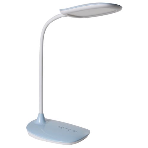 Lampe De Bureau LED Hydra Avec Variateur Bleu Clair