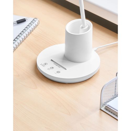 Lampe De Bureau LED Vela Avec Variateur Blanc