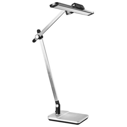 Lampe De Bureau LED Serpens Avec Variateur Argenté