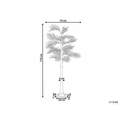 Décoration Extérieure LED Paljavesi Arbre 175 Cm Doré