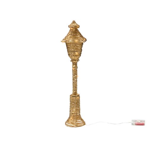 Décoration De Noël LED Alftanes Lampadaires 62 Cm Doré