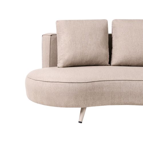 Canapé De Jardin 3 Places Parori Côté Gauche Beige