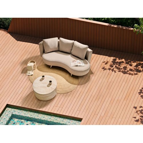 Canapé De Jardin 3 Places Parori Côté Gauche Beige