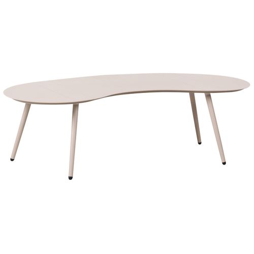 Table Basse De Jardin Parori Métal Beige