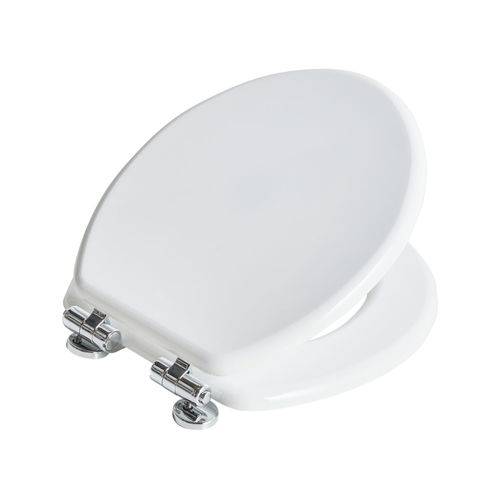 Abattant Wc Mazaruni Fermeture Douce Mdf Blanc