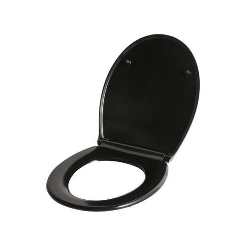 Abattant Wc Papuri Fermeture Douce Duroplast Noir