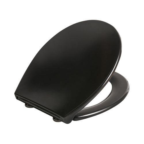 Abattant Wc Papuri Fermeture Douce Duroplast Noir