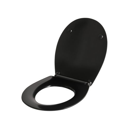Abattant Wc Putumayo Mince Fermeture Douce Duroplast Noir
