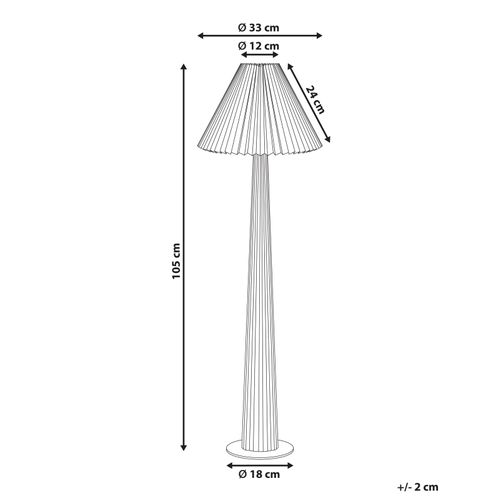 Lampadaire Aligide Bois Naturel