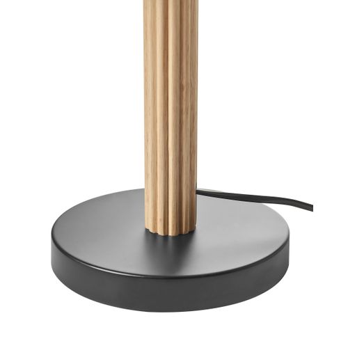 Lampe à Poser Belessa Lin Beige Clair