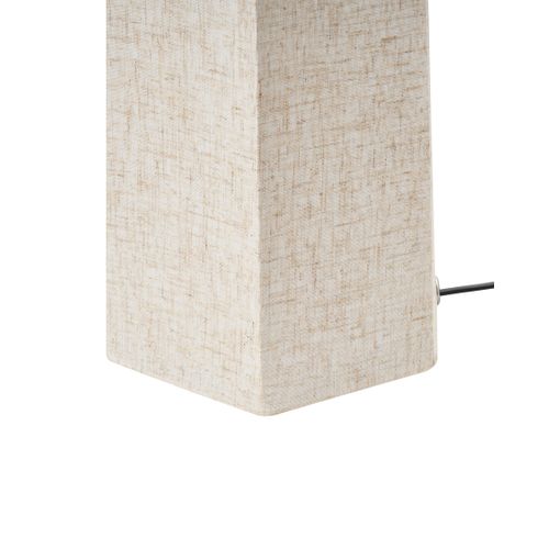 Lampadaire Dembi Lin Synthétique Beige Clair