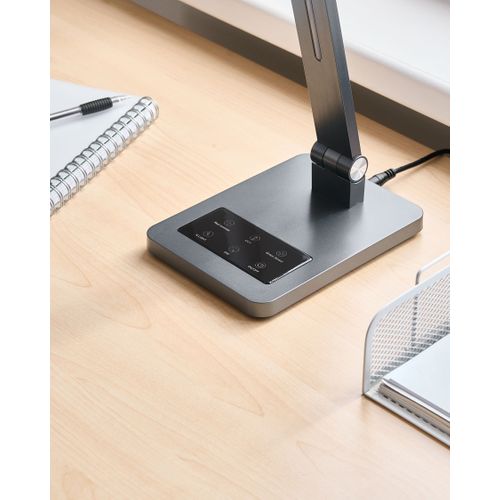 Lampe De Bureau LED Lepus Avec Détecteur De Mouvement Gris Foncé