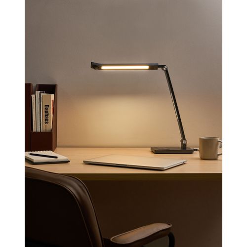 Lampe De Bureau LED Lepus Avec Détecteur De Mouvement Gris Foncé