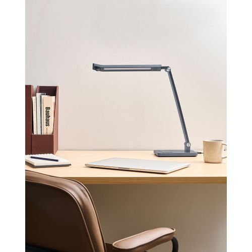 Lampe De Bureau LED Lepus Avec Détecteur De Mouvement Gris Foncé