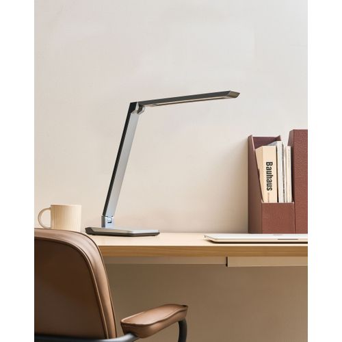 Lampe De Bureau LED Pictor Avec Variateur Gris Foncé