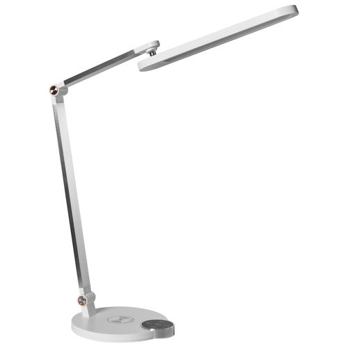 Lampe De Bureau LED Caroy Avec Chargeur Sans Fil Blanc