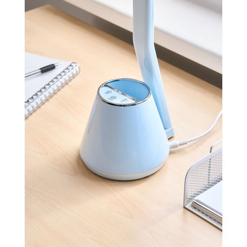 Lampe De Bureau LED Deneb Avec Variateur Bleu Clair