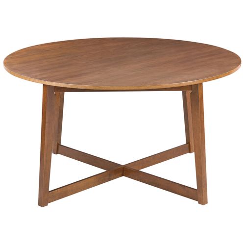 Table De Repas Waipori Chêne Foncé 140 Cm 140 Cm
