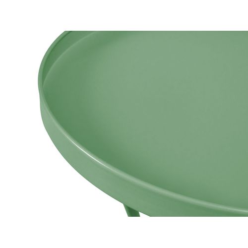Table D'appoint Pour Le Jardin Cavinia 40 Cm 40 Cm Métal Vert