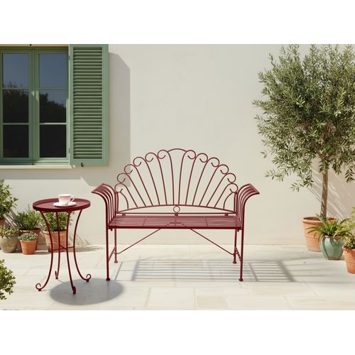 Ensemble Pour Bistro Cavinia Métal Rouge Bordeaux