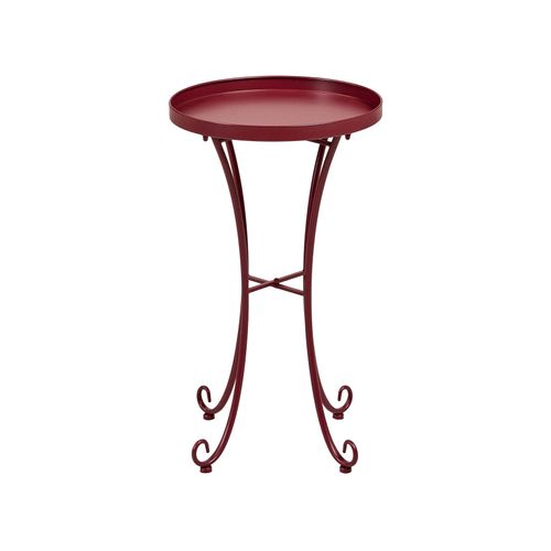 Ensemble Pour Bistro Cavinia Métal Rouge Bordeaux