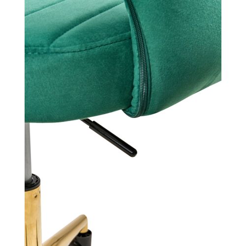 Chaise De Bureau Katonah Velours Vert