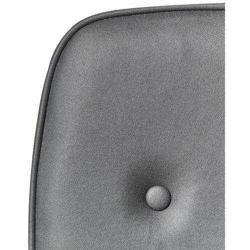 Chaise De Bureau Pawnee Velours Gris