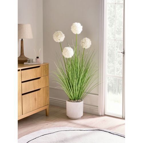 Plante Artificielle Snowball Bush 120 Cm Blanc