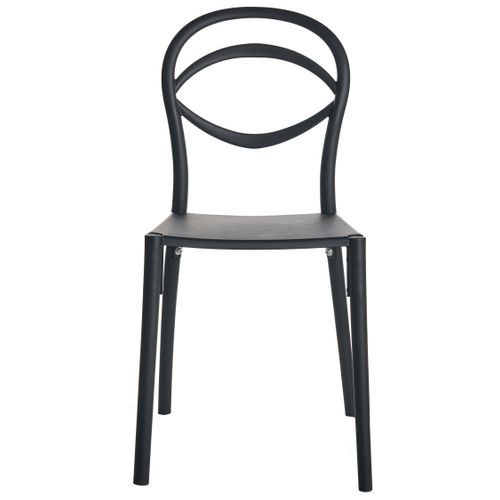 Lot De 4 Chaises De Jardin Covolo Noir