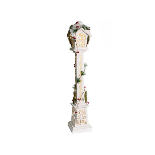 Décoration De Noël LED Lummene Lampadaires 80 Cm Blanc