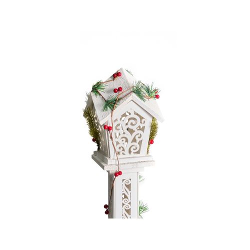 Décoration De Noël LED Lummene Lampadaires 80 Cm Blanc