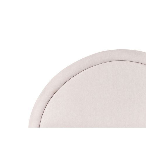 Lit Ottoman Tissu Mouzon 140 X 200 Cm Beige Clair