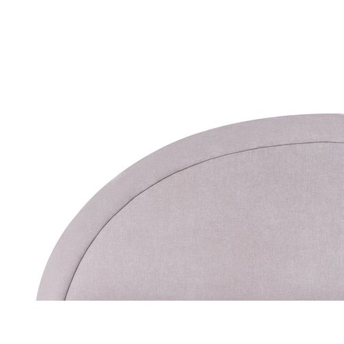 Lit Ottoman Tissu Chenille Mouzon 160 X 200 Cm Beige