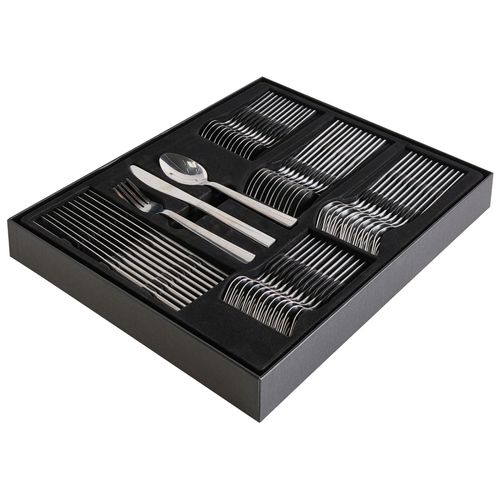 Set De 60 Couverts Penne Argenté