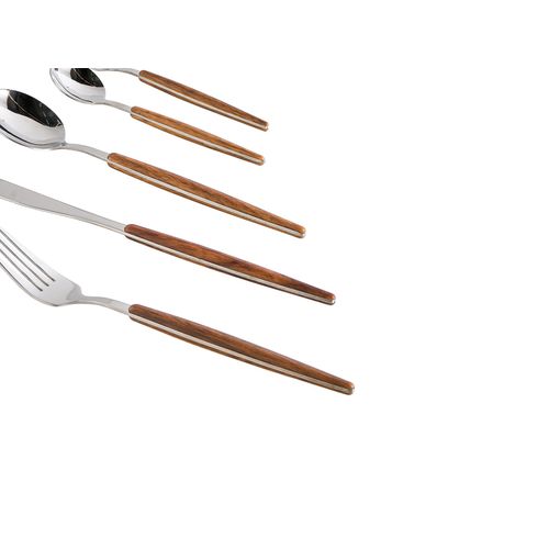 Set De 30 Couverts Gemelli Argenté