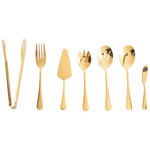 Lot De 7 Ustensiles De Cuisine Ziti Doré