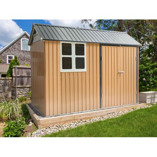 Abri De Jardin Nocciano 313 Cm 220 Cm Marron