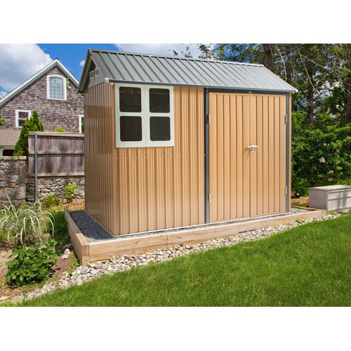 Abri De Jardin Nocciano 248 Cm 161 Cm Marron