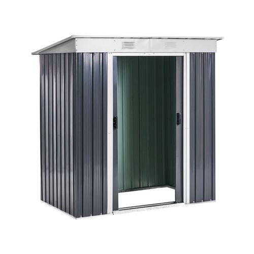 Abri De Jardin Acilia 174 Cm 110 Cm Gris Graphite