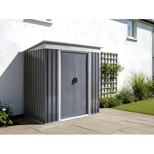 Abri De Jardin Acilia 174 Cm 110 Cm Gris Graphite