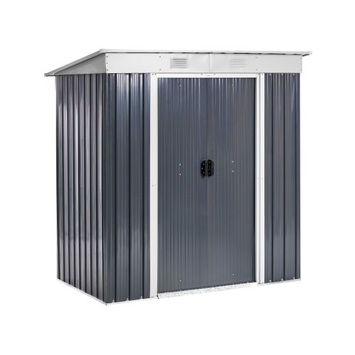 Abri De Jardin Acilia 174 Cm 110 Cm Gris Graphite